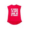 Cute Like Mom Girls T-Shirt Red