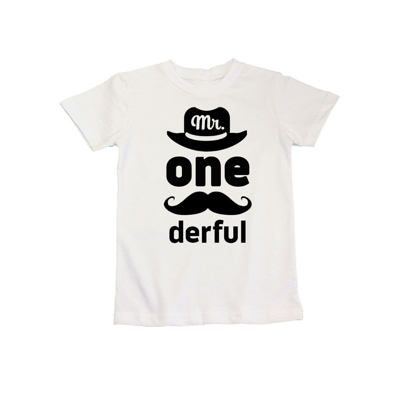 mr onederful birthday shirt