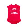 Cool as Mama Girls T-Shirt Red