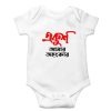 ekush amar ahonkar white romper for baby