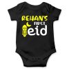 First Eid Black Romper
