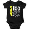 100-Days-Birthday-Customized-Name-Baby-Ropmper-Black