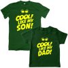 Father Son Cool unique Combo t-shirt Green