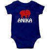 Animal-Series-Elephant-with-Customized-Name-Baby-Romper-Blue