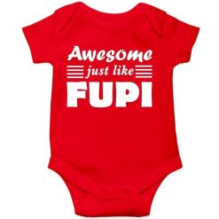 Awesome Fupi Baby Romper Red