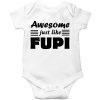 Awesome Fupi Baby Romper White