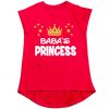 Baba's Princess Girls T-Shirt Red