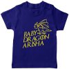Baby-Dragon-T-shirt-for-Boys-and-Girls-Blue