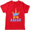 Beautiful-Designed-Unicorn-T-Shirt-Red