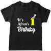 Best-Birthday-Customized-T-shirt-for-Boys-&-Girls-Black