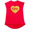 Birthday-with-Love-Girls-T-Shirt-Red
