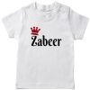 Customized-Name-with-Crown-Unique-T-Shirt-White