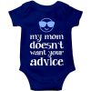Don't Advice My Mom Unique Baby Romper Pink