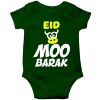 EID MOO BARAK Colorful Baby Romper Green