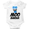 EID MOO BARAK Colorful Baby Romper White
