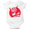 EID MOO BARAK Special Baby Romper White
