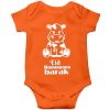 Eid Moooobarak Baby Romper Orange
