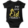 My-First-Eid-Customized-Baby-Romper-Black
