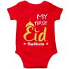 My-First-Eid-Customized-Baby-Romper-Red