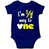 HalfBirthday-baby-Romper-Blue
