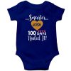Hundred-Days-Of-Birthday-Baby-Romper-Blue