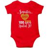 Hundred-Days-Of-Birthday-Baby-Romper-Red