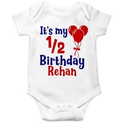 Its-My-Half-Birthday-Customized-Name-Baby-Romper-White