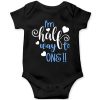 Lovey-Dovey-Half-Birthday-Baby-Romper-Black