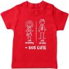 Mommy-Daddy-Combination-T-Shirt-Red
