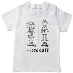 Mommy-Daddy-Combination-T-Shirt-White