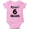 Monthly-Milestone-with-Customized-Name-Baby-Romper-Pink