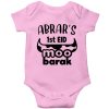 Unique-Horn-Eid-Baby-Romper-Pink