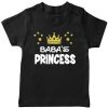 Baba’s Princess T-Shirt Black