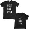 Best-Dad-Son-Unique-Family-Combo-T-Shirt-Black
