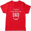 Cuter-Version-of-Dad-T-Shirt-Red