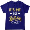 First-Birthday-Beautiful-Designed-T-Shirt-Blue