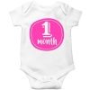 Milestone-Birthday-Baby-Romper-White
