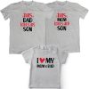 Mom-Dad-Family-Combo-T-Shirt-Grey