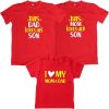 Mom-Dad-Family-Combo-T-Shirt-Red