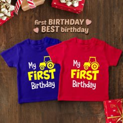 First Birthday Celebration Truck T Shirt