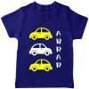 Car-Customized-Name-Tee-Blue