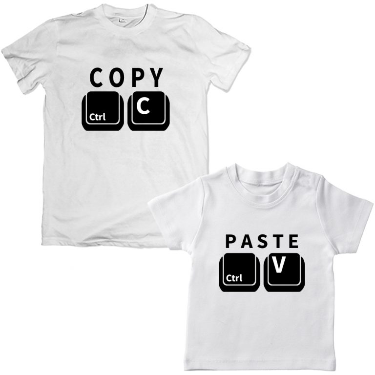 Copy Paste Unique Combo Tee | Smarty Nerdy