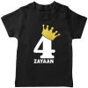 Crown-Birthday-Name-Tee-Fourth-Black