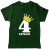 Crown-Birthday-Name-Tee-Fourth-Green