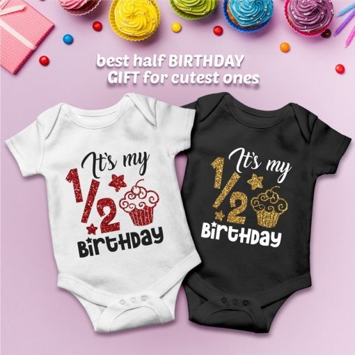Cupcake-half-birthday-Celebration-Baby-Romper-Content