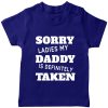 Dad-is-Taken-Kids-Tee-Blue