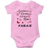 Daddy's-Little-Star-Baby-Romper-Pink