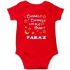 Daddy's-Little-Star-Baby-Romper-Red
