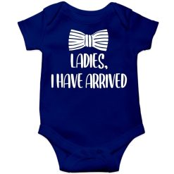 Ladies-I-Have-Arrived-Baby-Romper-Blue