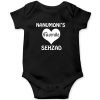 Nanumonis-Favourite-Customized-Name-Baby-Romper-Black